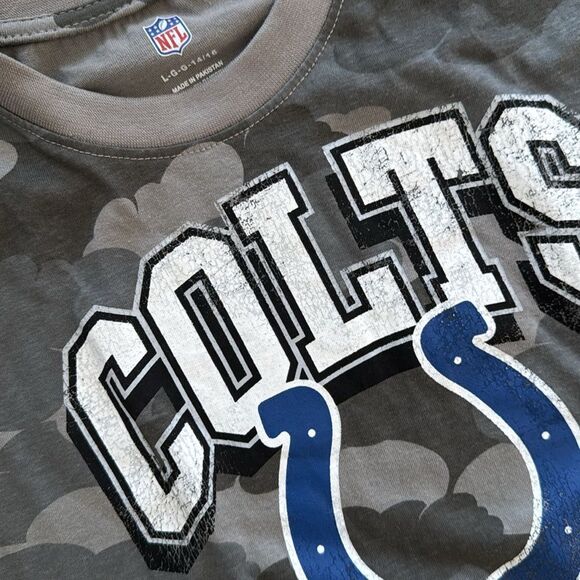 NFL INDIANAPOLIS COLTS Camo T Shirt - Picture 2 of 4